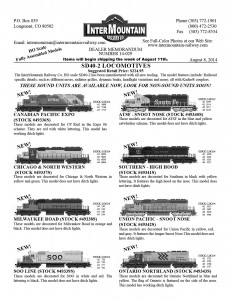 HO Scale SD40-2 Locomotives Canadian Pacific Expo Chicago & North Western Milwaukee Road SOO Line Santa Fe ATSF Snoot Nose Southern High Hood Union Pacific Ontario Northland