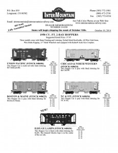 Union Pacific Boston & Maine Chicago & North Western NC&STL ILDX GE Lamps