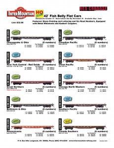 Chesapeake & Ohio New York Central Great Northern Baltimore & Ohio Pennsylvania Canadian Pacific Union Pacific Chicago North Western Southern Pacific Canada Southern