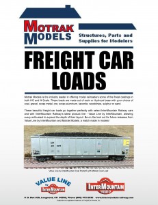 Motrak Models Freight Car Loads Announcement