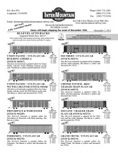 Bi Level Auto Racks Union Pacific Providence & Worcester Ferromex Southern Chessie System Soo Line Grand Trunk