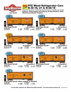 PFE Refrigerator Union Pacific Southern Pacific