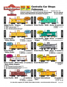 Union Pacific MOW Great Western Spokane International