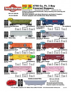 Jewell Coop Elevator Gray Data Only Illinois Central Gulf Grain Train Ralston Jefferson Minneapolis, Northfield & Southern Norfolk & Western Santa Fe 'Q' BNSF New Image West Bend Elevator Undecorated Kit