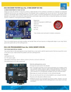 LokSound Decoder Tester Decoder Programmer