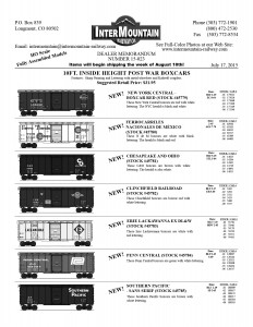 New York Central Ferrocarriles Nacionales de Mexico Chesapeake & Ohio Clinchfield Railroad Erie Lackawanna Penn Central Southern Pacific