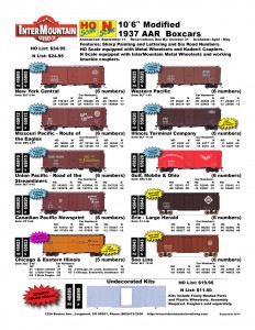 New York Central Missouri Pacific Union Pacific Canadian Pacific Chicago & Eastern Illinois Western Pacific Illinois Terminal Company Gulf Mobile & Ohio Erie Soo Line