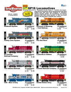 Seaboard System Family Lines System RJ Corman The Indiana Railroad CSX Genesee & Wyoming York Railway Pee Dee River Louisville & Indiana Everett Railroad Company United States Army