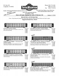 Santa Fe Norfolk Southern Canadian National Grand Trunk Western Canadian Pacific Southern Pacific CSX Western Pacific