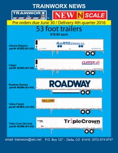 Alliance Shippers Clipper Roadway Express Yellow Freight Triple Crown Services