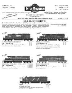 Saint Lawrence & Hudson Nebraska Central Genesee & Wyoming Indiana Railroad CEFX