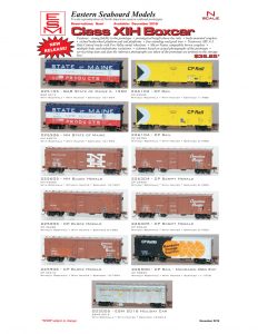 State of Maine New Haven Canadian Pacific CP Rail BAR Holiday Car