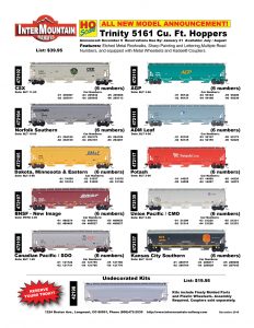 CSX Norfolk Southern Dakota, Minnesota & Eastern BNSF Canadian Pacific SOO AGP ADM Leaf Potash Union Pacific CMO Kansas City Southern Undecorated Kit