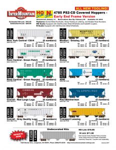 New York Central Penn Central Conrail Monfort Staley ADM Paul Bimmerman Transport Leasing Undecorated Kit