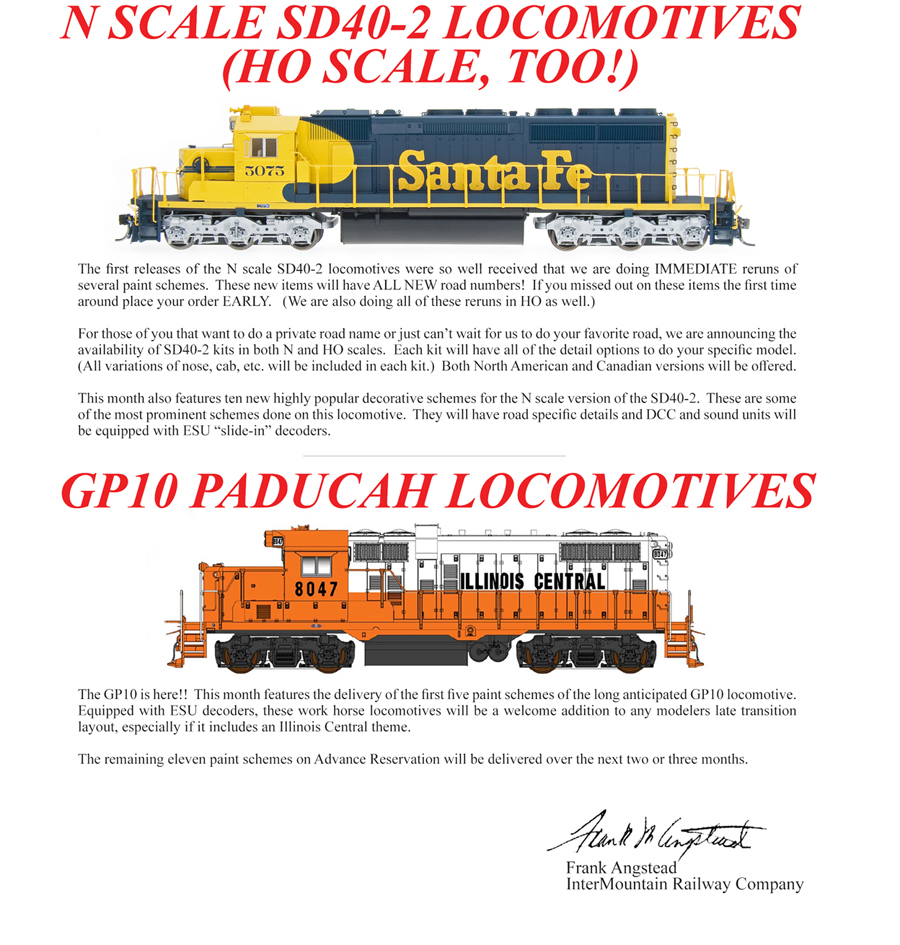 intermountain railway dealers