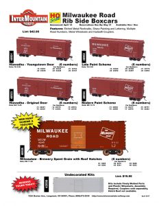 Milwaukee Road Hiawatha Brewery Undecorated Kit