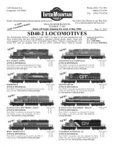 Seaboard Coast Line Ferromex Kansas City Southern BNSF Louisville & Nashville Grand Trunk Western Canadian National