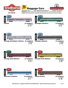 Amtrak Chicago, Burlington & Quincy Chicago Great Western Delaware & Hudson Burlington Northern Canadian National Chicago North Western Illinois Central