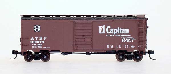 George Hollwedel Santa Fe Bx-27 Boxcar