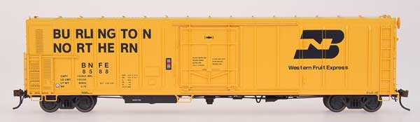 2nd Tropicana R-70-15 Refrigerator Car #563 HO Red Caboose #RR-34813G-04 